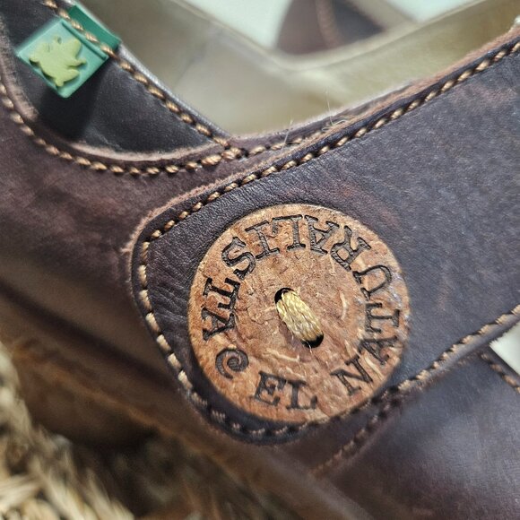 EL NATURALISTA Brown Heels, Women's size EU 38/US 7.5-8 - Picture 4 of 9